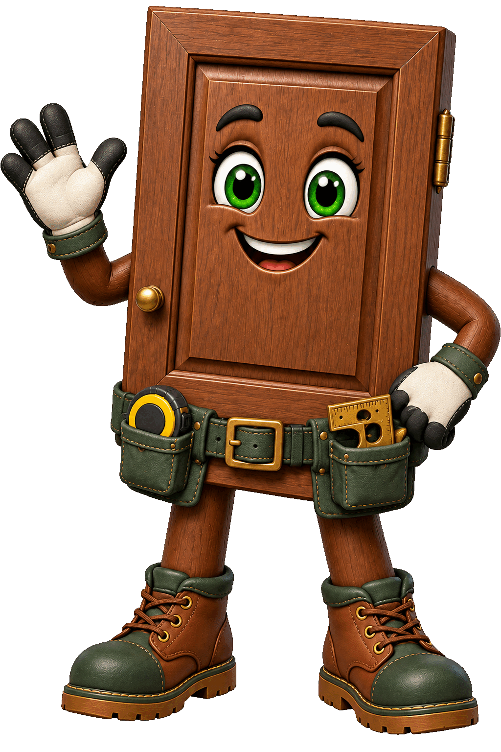 Millie Work, CabinetOttawa's friendly Shaker cabinet-door character